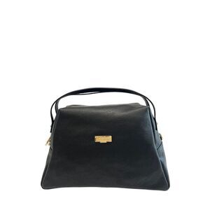 Baldinini Trend Black Cowhide Clutch Women's Bag